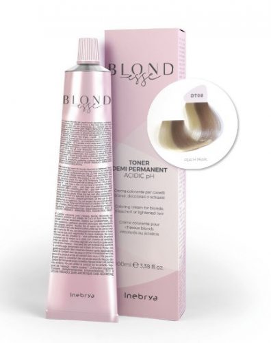 Inebrya Blondesse Toner árnyaló DT08 Peach Pearl