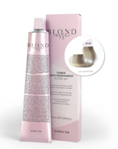 Inebrya Blondesse Toner árnyaló DT09 Light Cream Pearl