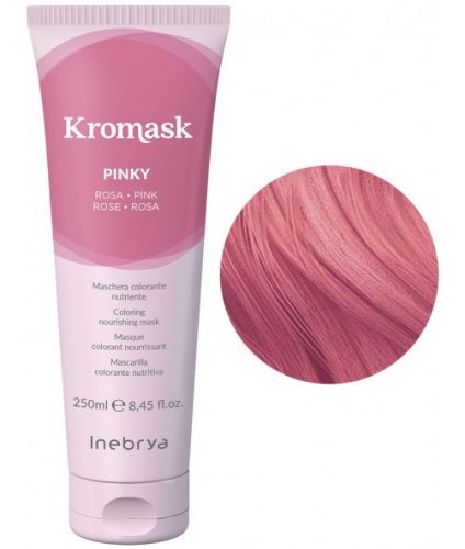 Inebrya Kromask hajszínező hajpakolás, Pinky, 250 ml