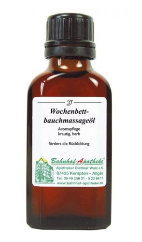 Stadelmann gyermekágyi hasmasszázsolaj, 50 ml