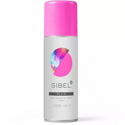 Sibel hajszínező spray fluo pink, 125 ml