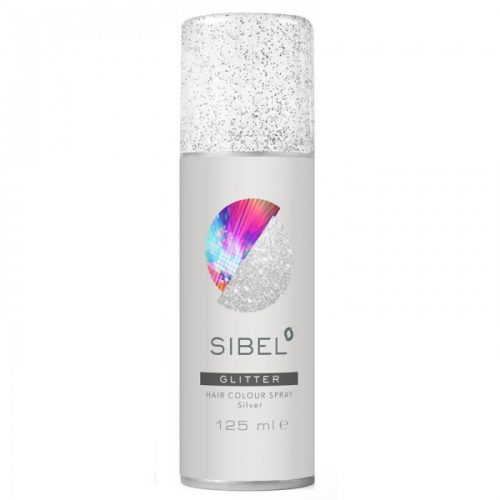 Sibel hajszínező spray csillám ezüst, 125 ml