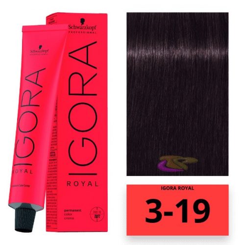 Schwarzkopf Igora Royal hajfesték 3-19