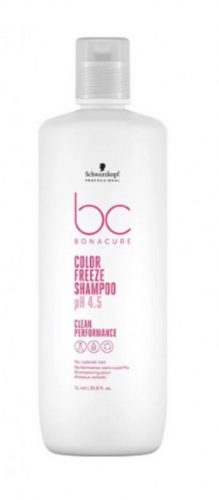 Schwarzkopf Bonacure Clean Performance Color Freeze színvédő sampon, 1 l