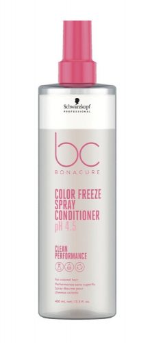 Schwarzkopf Bonacure Clean Performance Color Freeze színvédő spray balzsam, 400 ml