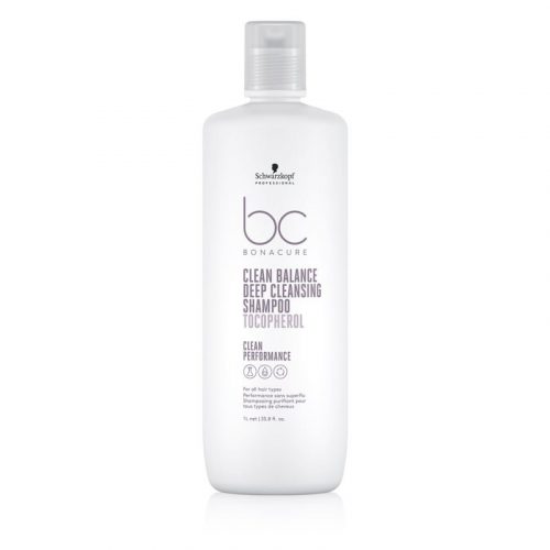 Schwarzkopf Bonacure Clean Balance mélytisztító sampon, 1 l