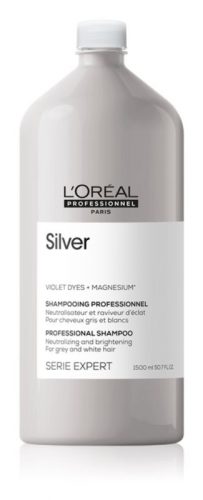 Loreal Seriel Expert Magnesium Silver sampon az ősz és szőke haj hamvasítására, 1,5 l