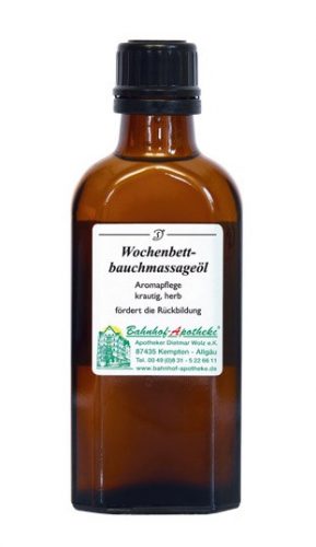 Stadelmann gyermekágyi hasmasszázsolaj, 100 ml