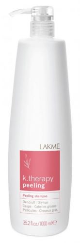 Lakmé K.Therapy Peeling sampon zsíros, korpás fejbőrre, 1000 ml