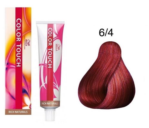 Wella Professionals Color Touch tartós hajszínező 6/4