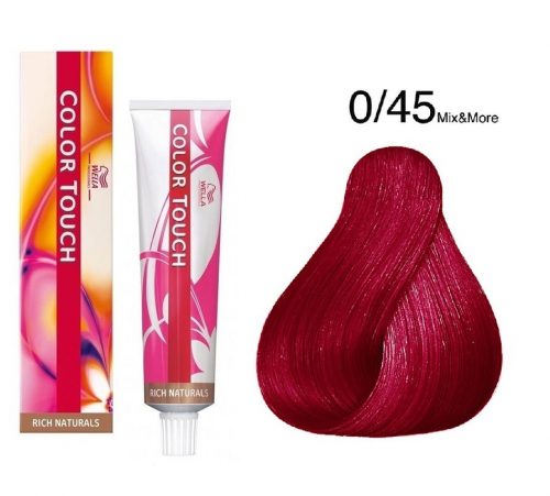 Wella Professionals Color Touch tartós hajszínező 0/45