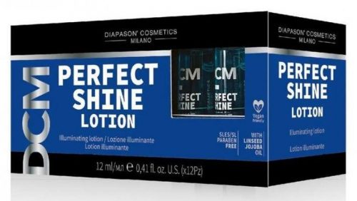 Diapason DCM Perfect Shine regeneráló hajfény ampulla, 12x12 ml