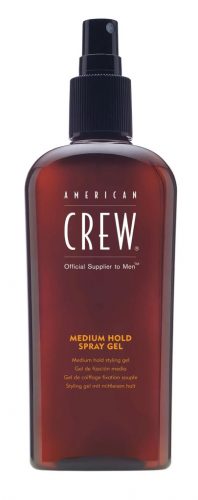 American Crew Medium Hold Styling Gel hajformázó spray-gél, közepes tartás, 250 ml