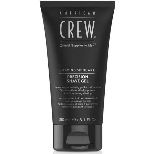 American Crew Precision Shave Gel áttetsző borotválkozó gél, 150 ml