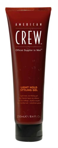 American Crew Light Hold Styling Gel hajzselé, rugalmas tartás, 250 ml