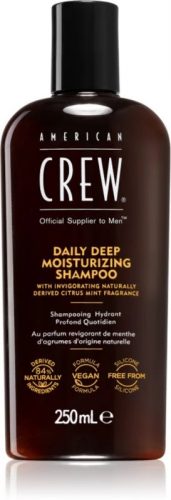 American Crew Daily Deep Moisturizing mélyhidratáló sampon, 250 ml