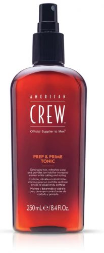 American Crew Prep&Prime hajformázó tonik, könnyű tartás, 250 ml