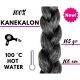 Afro szintetikus 100% kanekalon haj, 100 cm, 165 g, M34