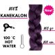 Afro szintetikus 100% kanekalon haj, 100 cm, 165 g, Violet