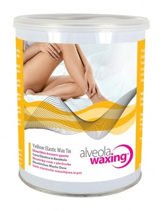 Alveola Waxing elasztikus sárga konzervgyanta, 800 ml