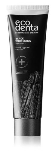 Ecodenta fehérítő fogkrém szénnel, 75 ml