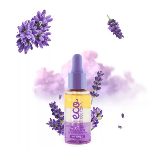 Ecoforia 3 fázisú helyreállító arcelixír levendulával, 30 ml