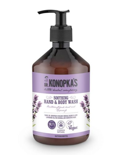 Dr Konopka's nyugtató tusfürdő és kézmosó, 500 ml