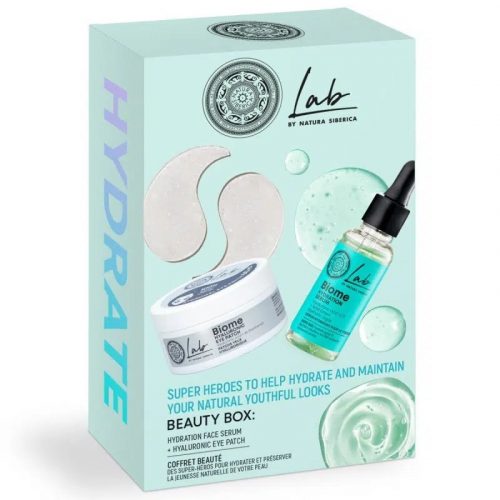 Natura Siberica hidratáló Beauty Box, 30 ml+60 db