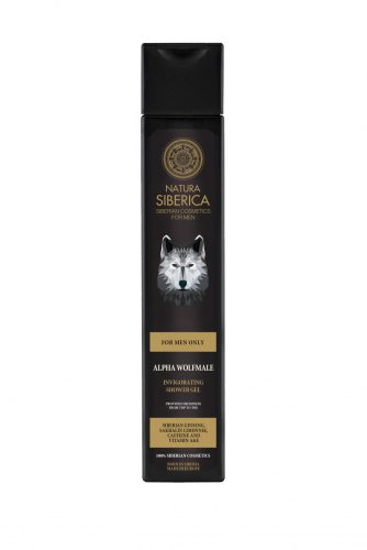 Natura Siberica élénkítő tusfürdő férfiaknak, 250 ml