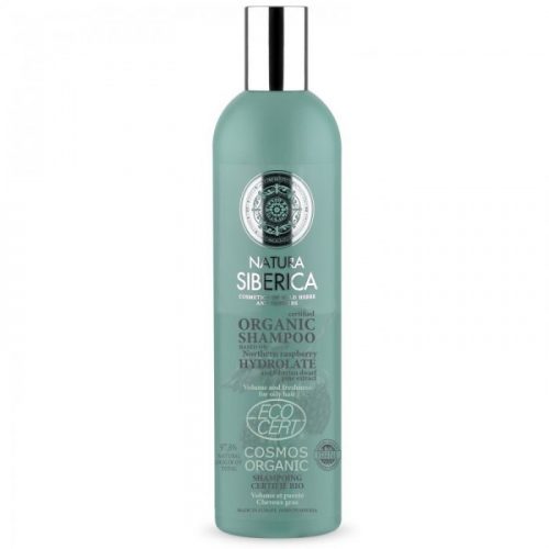 Natura Siberica volumennövelő bio sampon zsíros hajra, 400 ml