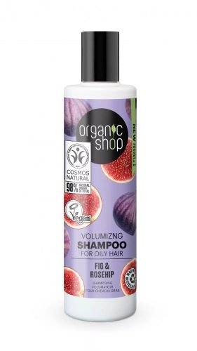 Organic Shop volumennövelő sampon fügével és csipkebogyóval, 280 ml