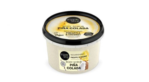 Organic Shop Pina Colada tápláló testradír ananásszal és kókusszal, 250 ml