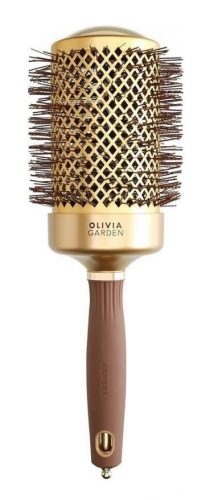 Olivia Garden Expert Blowout Shine Gold arany körkefe 65