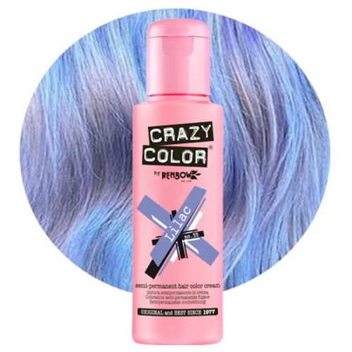 Crazy Color hajszínező krém Lilac 50, 100 ml