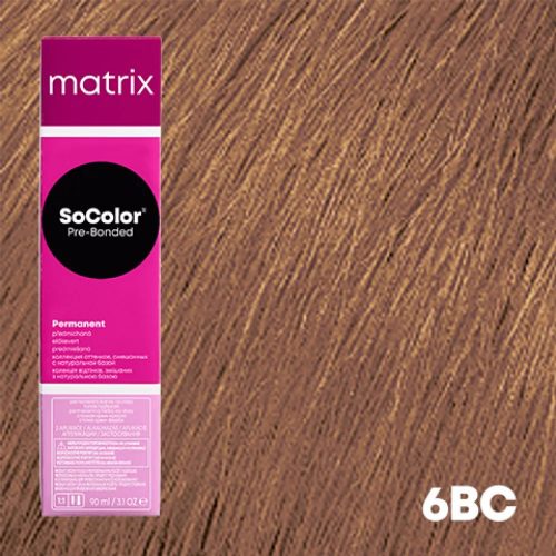 Matrix SoColor Pre-Bonded hajfesték 6BC