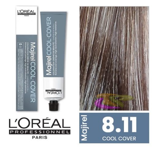 Loreal Majirel hajfesték 8.11 Cool Cover