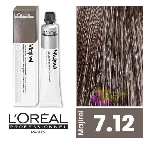 Loreal Majirel hajfesték 7.12 High Resist