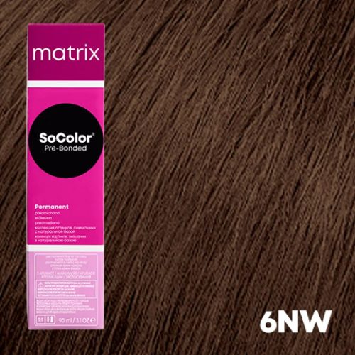 Matrix SoColor Pre-Bonded hajfesték 6NW