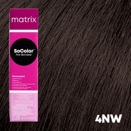 Matrix SoColor Pre-Bonded hajfesték 4NW