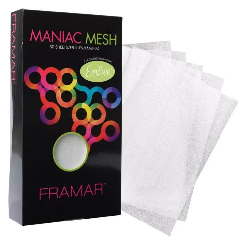 Framar Maniac Mesh habfólia festéshez és melírozáshoz, 50 db