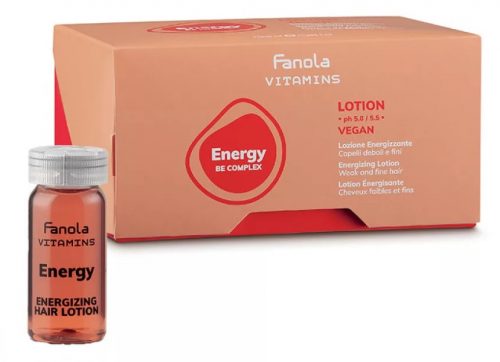 Fanola Vitamins Energizing ampulla vékonyszálú hajra, 12x10 ml