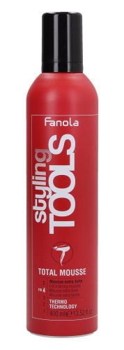 Fanola Total Mousse extra erős hajhab, 400 ml