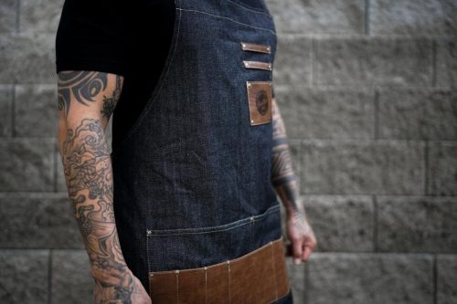 Denim Hunter farmer Apron - barber kötény