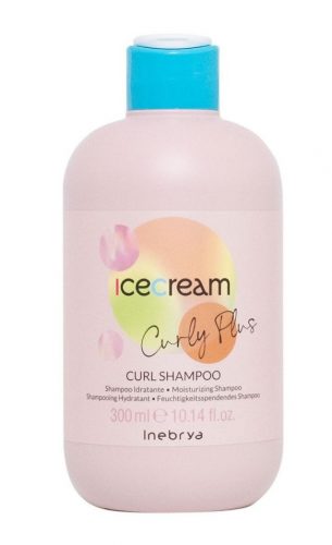 Inebrya Ice Cream Curly Plus sampon göndör hajra, 300 ml