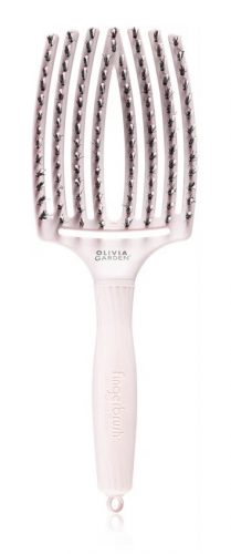 Olivia Garden Fingerbrush Combo bontókefe Pastel Pink L