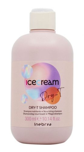 Inebrya Ice Cream Dry-T sampon száraz, sérült hajra, 300 ml