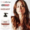 Inebrya Kromask hajszínező hajpakolás, Chestnut, 300 ml