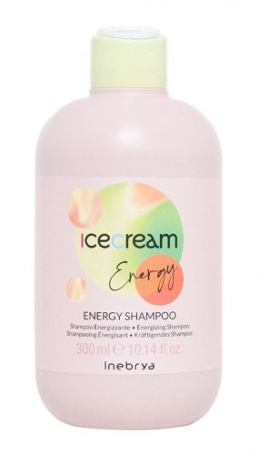 Inebrya Ice Cream Energy hajhullás elleni sampon, 300 ml