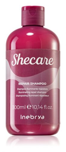 Inebrya Shecare Repair hajújraépítő sampon, 300 ml