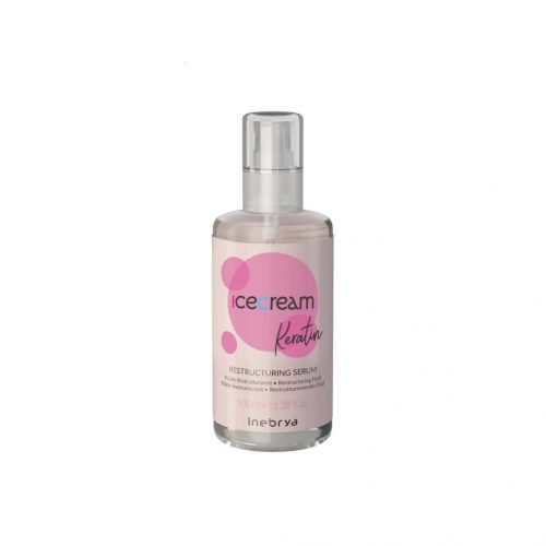 Inebrya Ice Cream Velvet Keratin hajújraépítő szérum, 100 ml